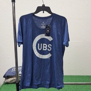 Fanatics Chicago Cubs Short Sleeve Tee, light weight & Comfortable